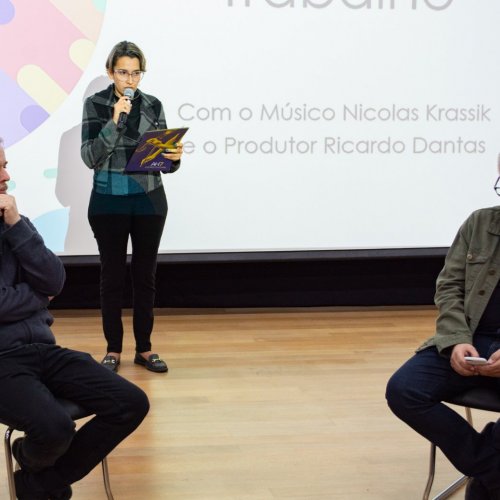 Nicolas Krassik Palestra Msica e Mercado de Trabalho Barueri 26 Agosto 2023