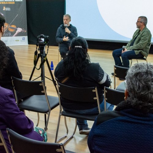 Nicolas Krassik Palestra Msica e Mercado de Trabalho Barueri 26 Agosto 2023