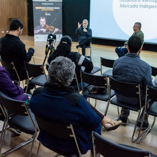 Nicolas Krassik Palestra Msica e Mercado de Trabalho Barueri 26 Agosto 2023