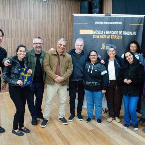 Nicolas Krassik Palestra Msica e Mercado de Trabalho Barueri 26 Agosto 2023