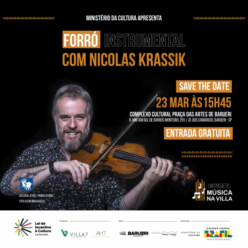 Forro Instrumental Barueri Nicolas Krassik Maro 2024
